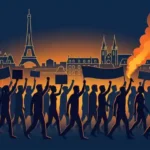Europe protests France Saturday of Anger with armored vehicles and arrests