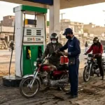 Pakistani petrol pump daily fuel price revision scene